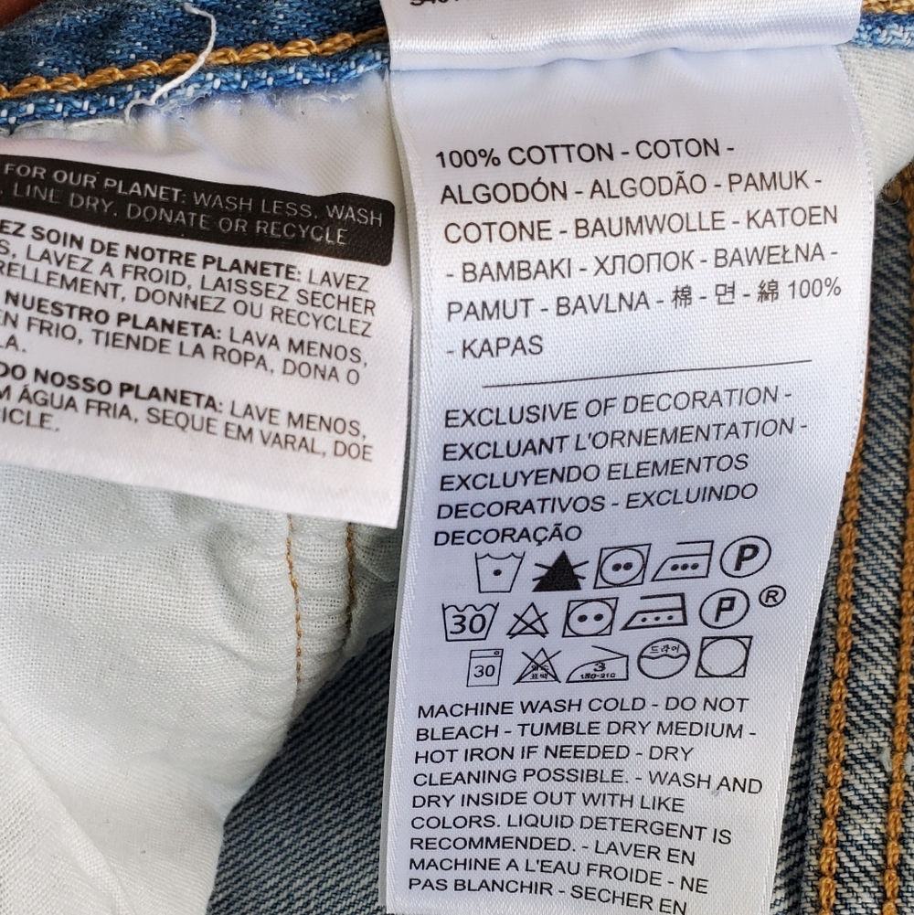 Levi's 501 Original Cropped Jean - Picture 8 of 8
